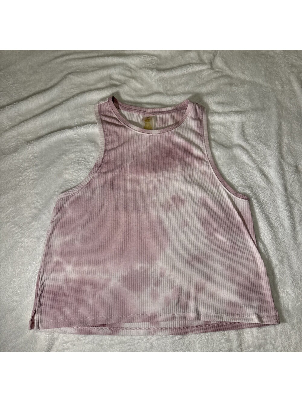 Harmony and Balance women's multi-colored  print sports bra top Sz M(0059)